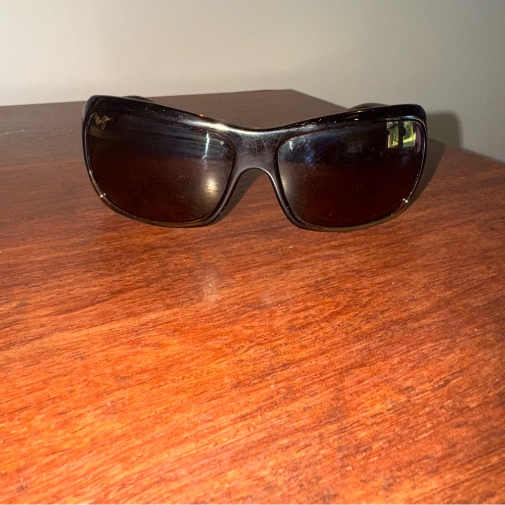 Maui Jim Brown MJ 111-01 Palms Sunglasses - Picture 3 of 10
